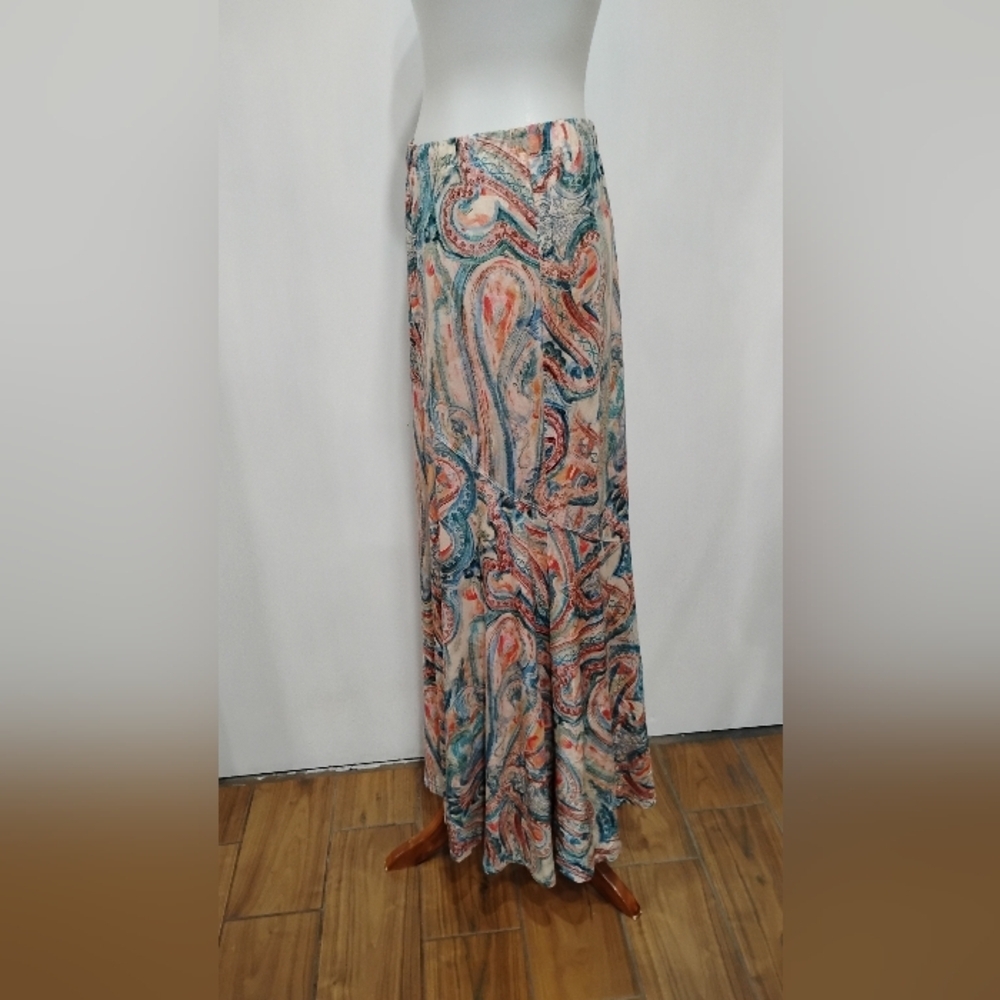 SOFT PERUVIAN CONNECTION MAXI SKIRT - Picture 2 of 8